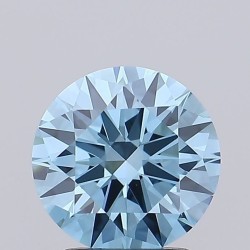 Diament laboratoryjny o barwie fantazyjnej szlif okrągły, 2.01ct, VVS2, Fancy Vivid Blue, IGI LG728538743